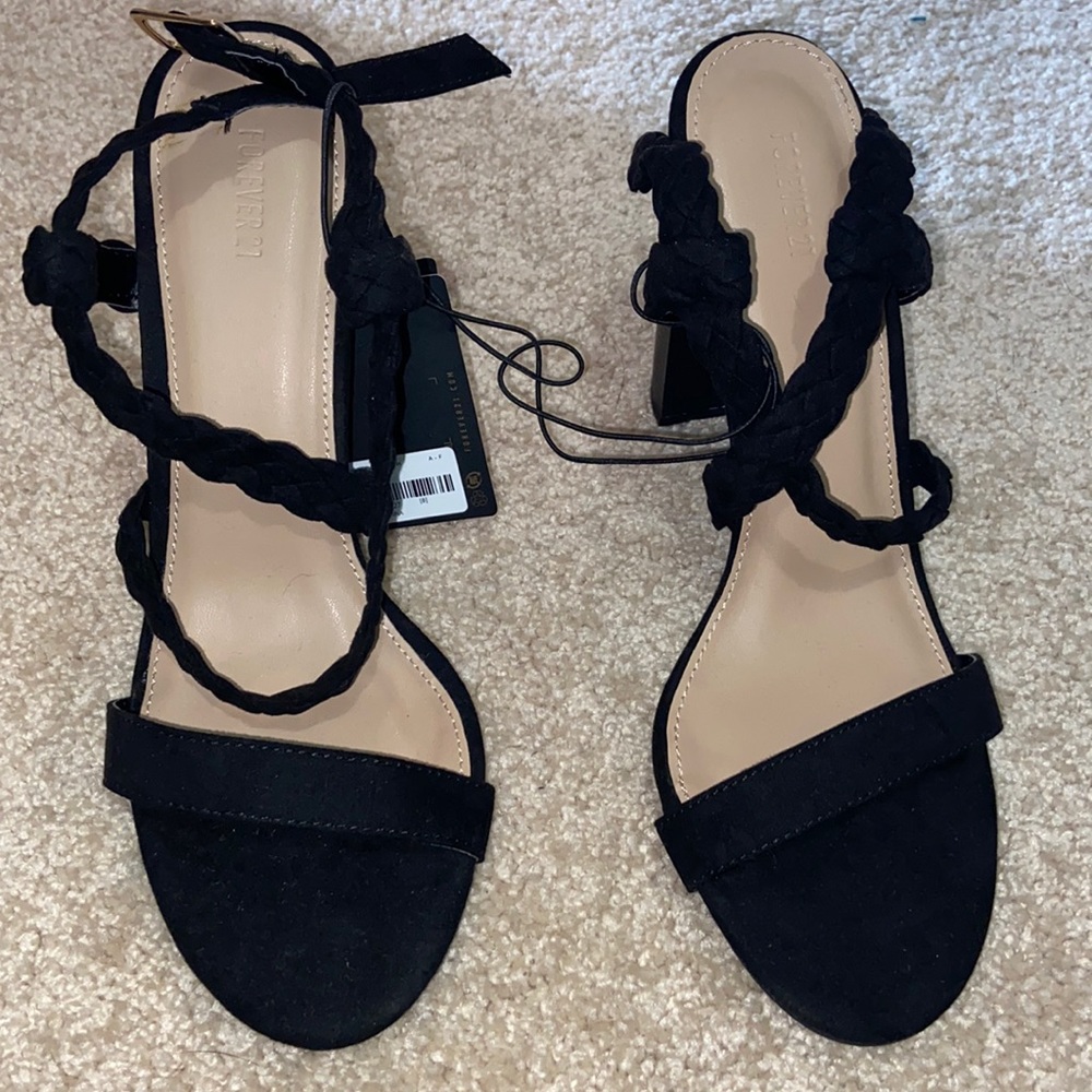 heeled sandals